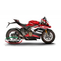 Carbonvani - Ducati Panigale V4 / S / Speciale "AGGRESSIVA Ver 2" Design Carbon Fiber Full Fairing Kit - ROAD VERSION (8 pieces) Carbonvani - Ducati Panigale V4 / S / Speciale "AGGRESSIVA Ver 2" Design Carbon Fiber Full Fairing Kit - ROAD VERSION (8 pieces)
